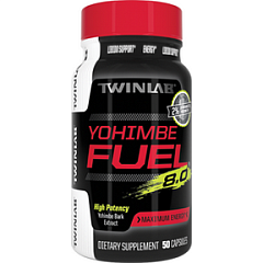 Twinlab Yohimbe Fuel, 50 капс