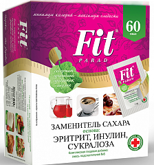 Fit Parad Заменитель сахара на основе эритрита №6, 60 саше