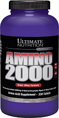 Ultimate Nutrition Amino 2000, 330 таб