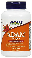 NOW Adam Men's Multi Softgels, 90 капс