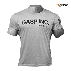 Gasp 220685-921 Vintage Utility Tee Футболка, светло-серая