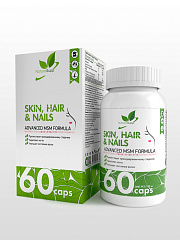 NaturalSupp Skin, Hair and Nails, 60 капс