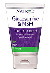 Natrol Glucosamine MSM Крем, 120 мл