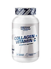 Siberian Nutrogunz Collagen + Vitamin C Caps, 120 капс