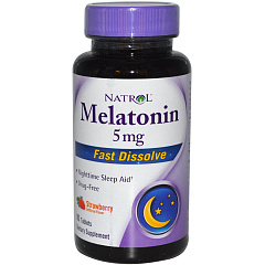 Natrol Melatonin 5 mg, 90 таб