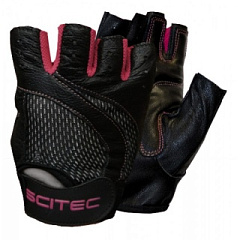 Scitec Nutrition Gloves Pink Style, чёрный/розовый