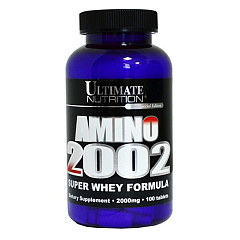 Ultimate Nutrition Amino 2002, 100 таб