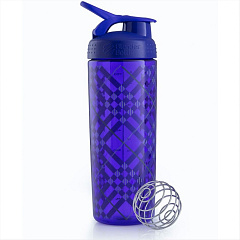 Blender Bottle SportMixer Sleek Tartan Шейкер, 828 мл