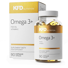 KFD Omega3+, 90 капс