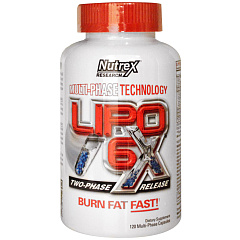 Nutrex Lipo 6-X, 120 капс