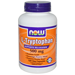 NOW L-Tryptophan 500 mg, 60 капс