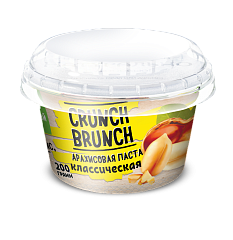 Crunch-Brunch Арахисовая паста Классическая, 200 гр