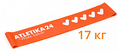 Atletika24 Mini Bands Оранжевая петля 17 кг