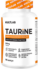 Kultlab Taurine 500 мг, 90 капс