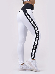 Nebbia 531 Power Your Hero iconic leggings, белый