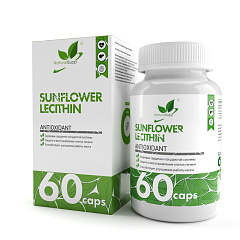 NaturalSupp Sunflower lecithin, 60 капс