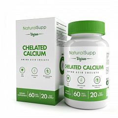 NaturalSupp Calcium Chelate "veg", 60 капс