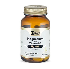 Debavit Magnesium + B6, 90 таб