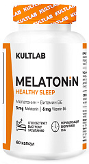 Kultlab Melatonin 3 mg, 60 капс