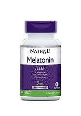 Natrol Melatonin 5 мг, 60 таб