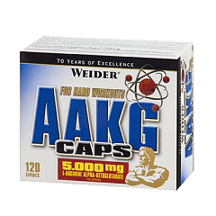 Weider AAKG, 120 капс