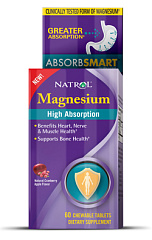 Natrol Magnesium Chew, 60 таб