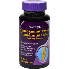 Natrol Glucosamine Chondroitin MSM, 60 таб