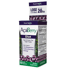 Natrol AcaiBerry 500mg, 60 капс