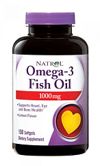 Natrol Omega-3 1000 мг, 150 капс