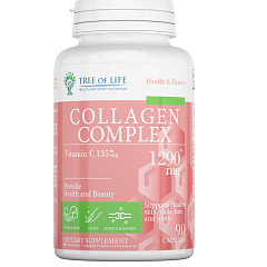 Tree of Life Collagen Complex 1290 мг, 90 капс